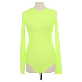 Maison Martin Margiela Maison Margiela Neon Green Mesh Bodysuit Other