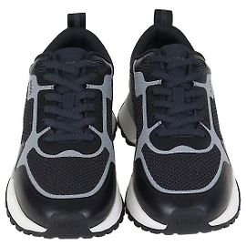 Hugo Boss Baskets Boss Black Knit Mesh Jonah Runn Noir