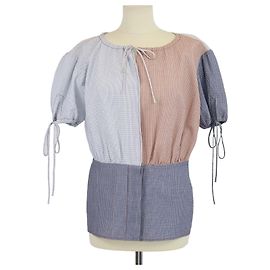 JW Anderson Top Color Block de algodón multicolor J.W.Anderson Multicolor