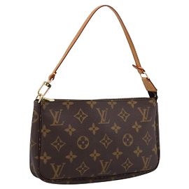LOUIS VUITTON Monogram Pochette Accessoires Pouch M51980 LV Auth 202010V Monograma