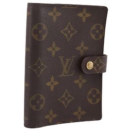 LOUIS VUITTON Monogram Agenda PM Day Planner Cover R20005 LV Auth 200110 Monograma