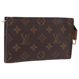 LOUIS VUITTON Monogram Bucket PM Accessory Pouch LV Auth 199888 Monogram