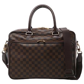 Sac à main 2Way Louis Vuitton Agal Damier Ebene en marron N23252 Marron