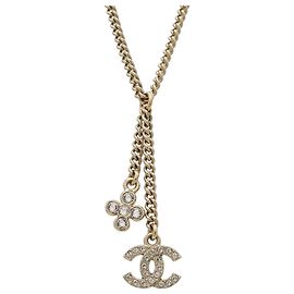 Collier à chaîne Chanel Coco Mark Doré