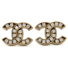 Boucles d'oreilles Chanel Cruise Collection Coco Mark Doré
