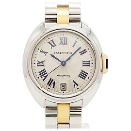 Cartier Clé de W2CL0003 Silver Dial Wristwatch Other