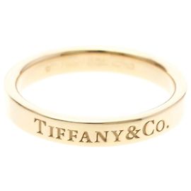 Tiffany & Co. Flat 18K Pink gold Golden