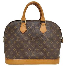 Louis Vuitton Alma Monogram Canvas MM Marrom