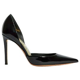 Alexandre Vauthier Black Patent Leather Pumps Black