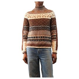Bogner Fair-Isle-Pullover braun - Größe XS Braun