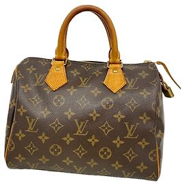 Borsa Louis Vuitton Monogram Speedy 25 Marrone