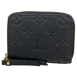 Monedero Zippy Monogram Empreinte Louis Vuitton Negro