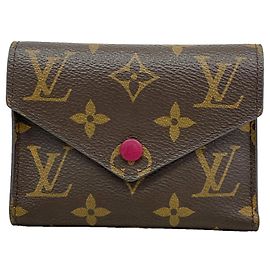 Louis Vuitton Tri-fold Wallet in Fuchsia Fuschia