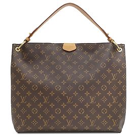 Louis Vuitton Brown Monogram Graceful MM Marrom