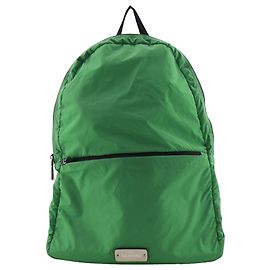Valentino Green Nylon Rockstud Backpack Green