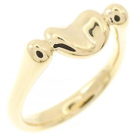 Tiffany & Co Beans Ring 18K Yellow Gold Golden