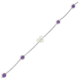 Gucci Amethyst Charm Bracelet Other