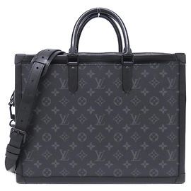 Louis Vuitton Monogram Eclipse Soft Trunk Briefcase Nero Monogramma