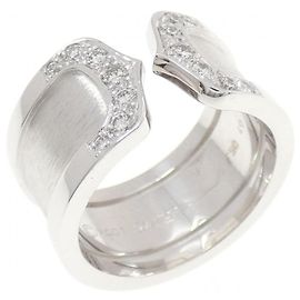 Cartier C2 Large Ring in White Gold Other