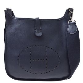 Hermès Hermes Evelyne Bag Gen I Epsom PM Navy blue