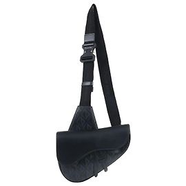 Dior Sac Saddle CD Diamond pour homme Noir Noir