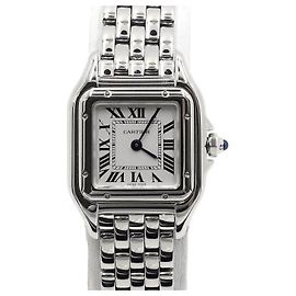 Cartier Orologio da donna Pants de Small Quartz Steel Argento