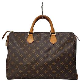 Louis Vuitton Bolsa Speedy Marrom