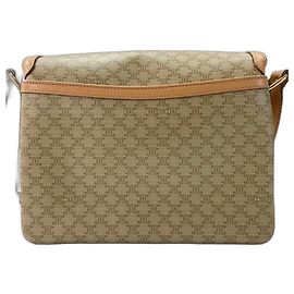 Céline Bolsa de Ombro Celine Macadam Bege Outro