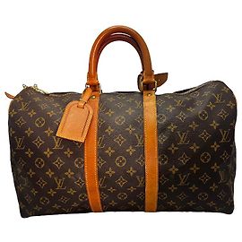 Louis Vuitton Keepall Monogram Canvas 45 Marron