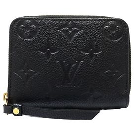 Portamonete Louis Vuitton Monogram Empreinte Nero