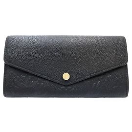 Cartera Larga Louis Vuitton Monogram Empreinte Negro