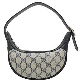 Borsa Mini Gucci 658551 Beige Blu navy