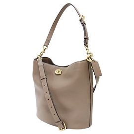 Borsa a secchiello morbida Willow COACH Marrone Marrone