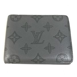 Carteira Compacta Louis Vuitton Monogram Shadow Marrom