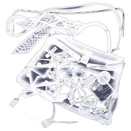 Hermès Lenço de seda multicolorido Hermes Multicor