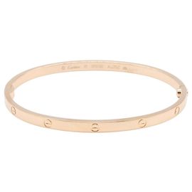 Pulsera Cartier Love SM en oro rosa Dorado