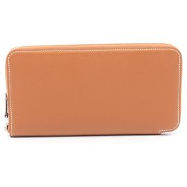 Hermès Hermes Azap Long Wallet Brown