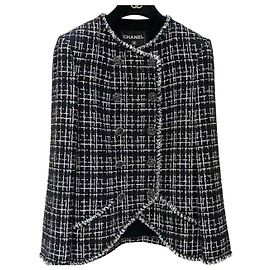 Veste Chanel en coton multicolore taille 38 Multicolore