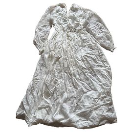 Autre Marque Robe Joslin en lin violet Multicolore