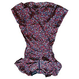 Autre Marque Robe Realisation en soie multicolore XS Multicolore
