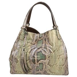 Gucci Multicolor Python Dubai Edition Soho Tote Multiple colors