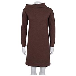 Jean Paul Gaultier Brown Wool Silk Dress - Size M Pre-owned Other