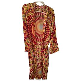 Valentino Multicolour Kimono Red Multiple colors Green Orange Yellow