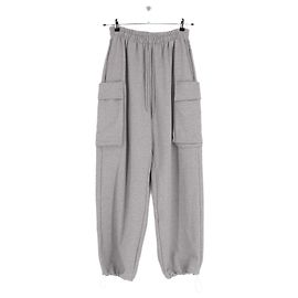 Autre Marque Grey cotton jogging pants Grey