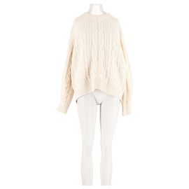 Cos Wollpullover weiß Weiß