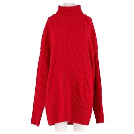 Autre Marque Pull en laine rouge THE FRANKIE SHOP Rouge