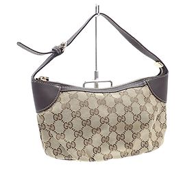 Borsa a tracolla Gucci da donna Marrone Beige