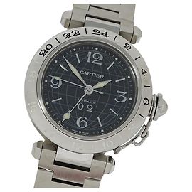 Relógio Automático Cartier Pasha C Meridian GMT Date Outro