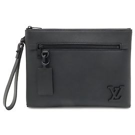 Borsa Louis Vuitton LV Aerogram Pochette in Noir Nero