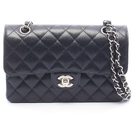 Borsa Chanel Matelassé Double Flap Nera Nero